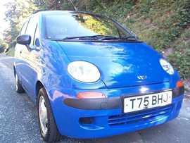 Click on this photo of the Daewoo Matiz SE Plus MPV 5 door Manual to enlarge... for sale at Scotts Garage Brighton - if this photo is missing try refreshing the page if the photo still doesn't appear this vehicle might be already sold - click the home button if you found this page via a search engine