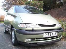 Click on this photo of the Renault Espace 2.2 RXE DT 7 Seater MPV Turbo Diesel 5 door Manual to enlarge... for sale at Scotts Garage Brighton - if this photo is missing try refreshing the page if the photo still doesn't appear this vehicle might be already sold - click the home button if you found this page via a search engine