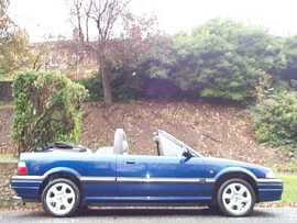Click on this photo of the Rover 216i SE Cabriolet Manual to enlarge... for sale at Scotts Garage Brighton