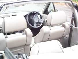 Click on this photo of the Rover 216i SE Cabriolet Manual to enlarge... for sale at Scotts Garage Brighton