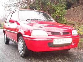 Click on this photo of the Rover 114 SLi 3 door Manual to enlarge... for sale at Scotts Garage Brighton
