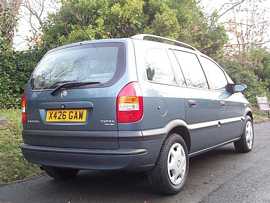 Click on this photo of the Vauxhall Zafira 2.0 DTi Comfort MPV 5 door Manual to enlarge... for sale at Scotts Garage Brighton