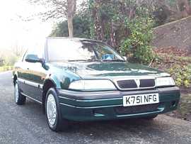 Click on this photo of the Rover 414 SLi 4 door Manual to enlarge... for sale at Scotts Garage Brighton - if this photo is missing try refreshing the page if the photo still doesn't appear this vehicle might be already sold in which case please contact the dealer